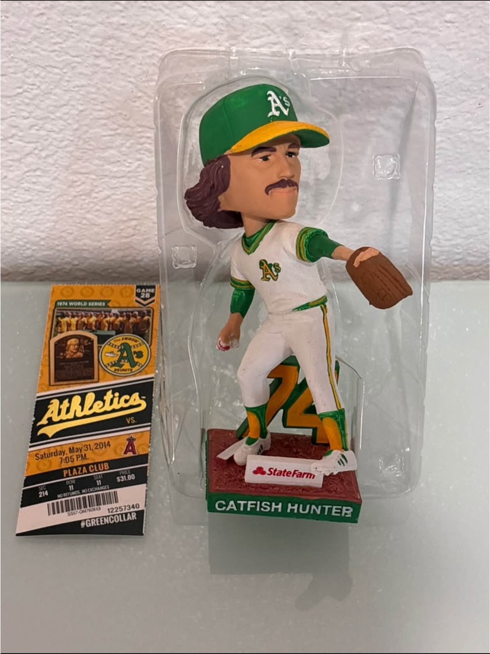 Oakland A's Catfish Hunter Bobblehead — Limited Edition Collectible
